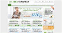 Desktop Screenshot of megawebserver.com